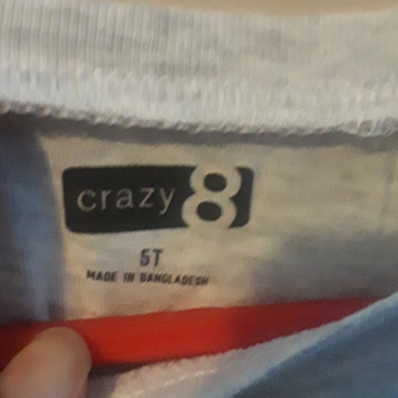 Crazy 8 long sleeve I speak fluent french fries - Picture 3 of 5